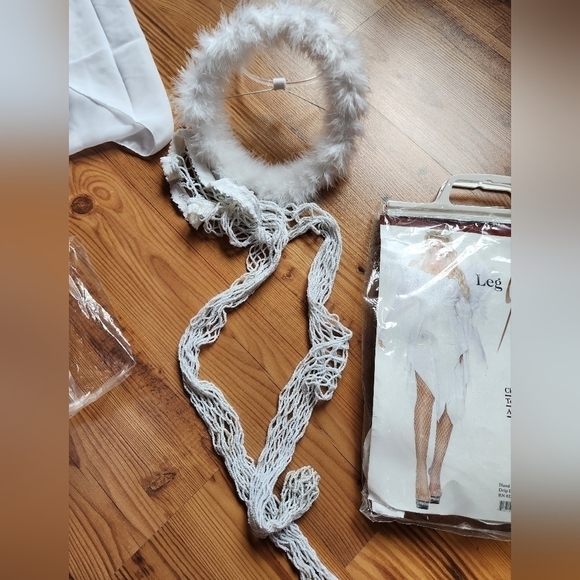 Chiffon angel peasant costume - Picture 5 of 6